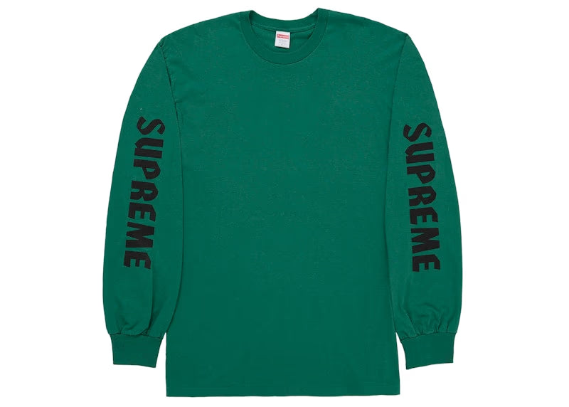 Supreme Spitfire Bighead L/S Tee Green - vue vue 2