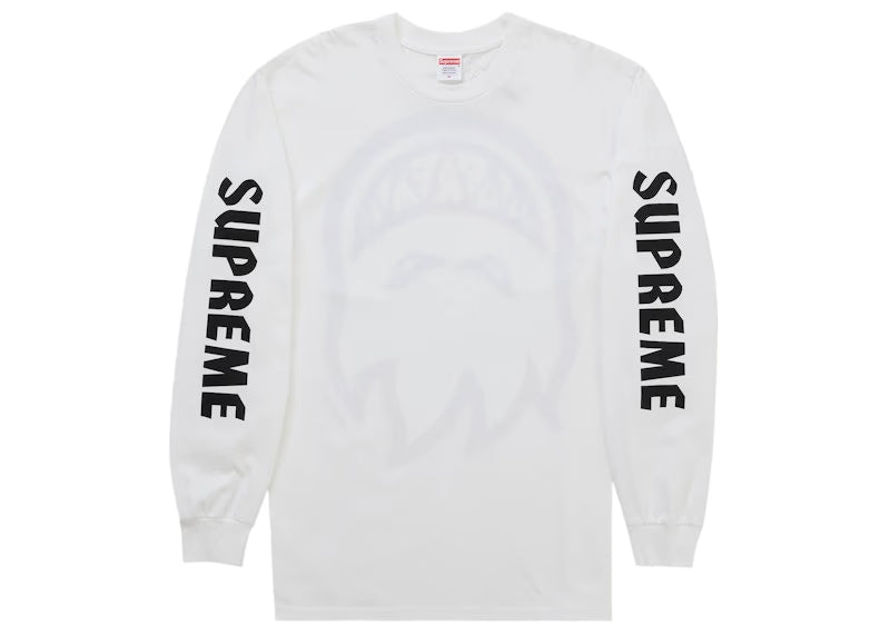 Supreme Spitfire Bighead L/S Tee White - vue 2