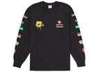 Supreme SpongeBob/Castelli Racing L/S Tee Black - vue 2