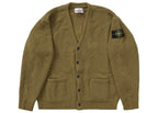 Supreme Stone Island Boucle Cardigan Olive - supreme-stone-island-boucle-cardigan-olive
