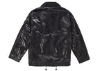 Supreme Stone Island New Silk Light Jacket Black - vue vue 2