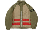 Supreme Stone Island Reversible Down Puffer Jacket Olive - vue vue 2