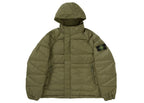 Supreme Stone Island Reversible Down Puffer Jacket Olive - vue vue 5