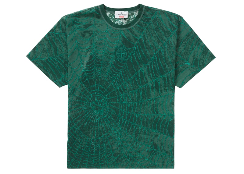 Supreme Stone Island S S Top Fw23 Dark Green - supreme-stone-island-s-s-top-fw23-dark-green