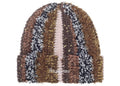 Supreme Tinsel Stripe Beanie Brown - supreme-tinsel-stripe-beanie-brown