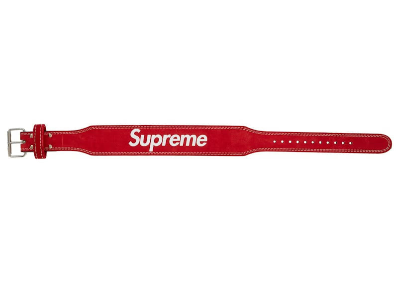 Supreme Titan Weight Belt Red - vue vue 4