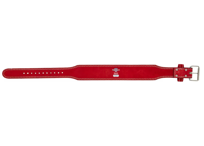 Supreme Titan Weight Belt Red - vue vue 5