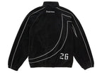 Supreme Umbro Velour Track Jacket Black - vue vue 3