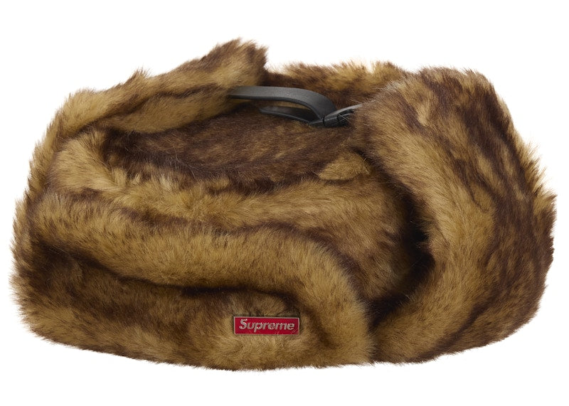 Supreme Ushanka Hat Fw25 Brown - supreme-ushanka-hat-fw25-brown