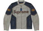 Supreme Vanson Leathers Cordura Cotton Jacket Denim - supreme-vanson-leathers-cordura-cotton-jacket-denim