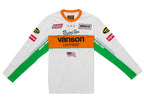 Supreme Vanson Leathers L/S Top White - supreme-vanson-leathers-l-s-top-white