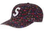 Supreme Washed Canvas S Logo 6 Panel Fw26 Floral Multicolor - supreme-washed-canvas-s-logo-6-panel-fw26-floral-multicolor