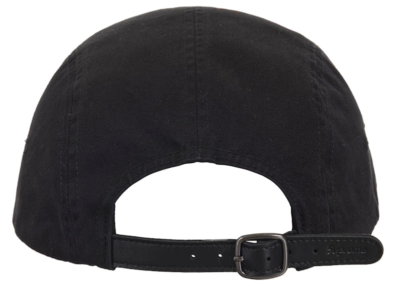 Supreme Washed Chino Twill Camp Cap (SS26) Black - vue 2