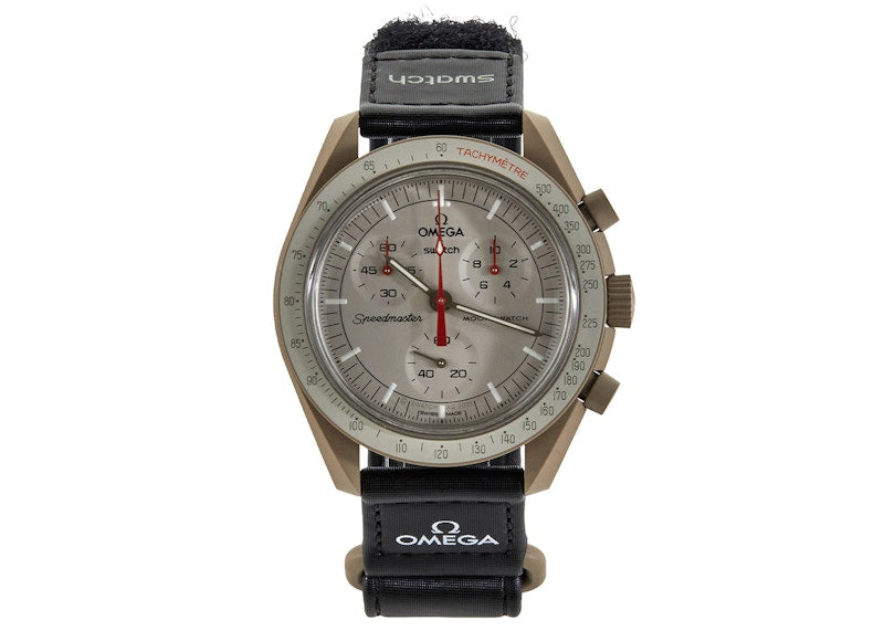 Swatch X Omega Bioceramic Moonswatch Mission To Jupiter So33c100 Brown - swatch-x-omega-bioceramic-moonswatch-mission-to-jupiter-so33c100-brown