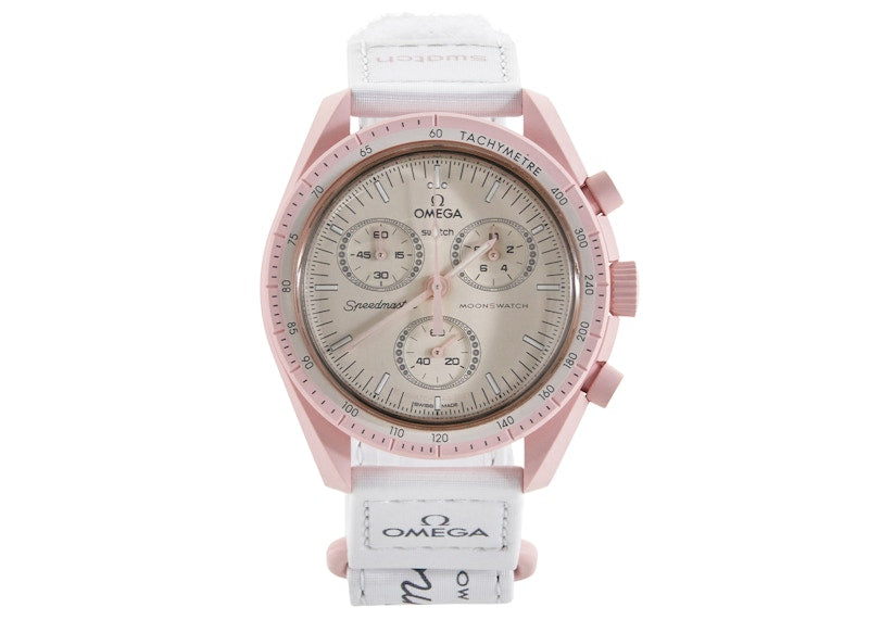 Swatch X Omega Bioceramic Moonswatch Mission To Venus So33p100 Pink - swatch-x-omega-bioceramic-moonswatch-mission-to-venus-so33p100-pink